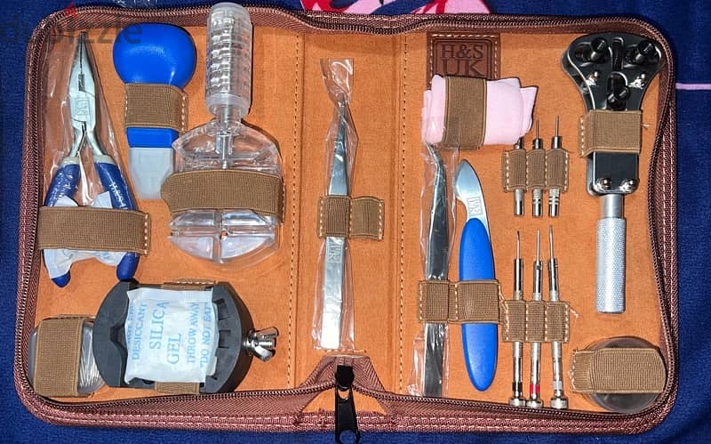 H&S 147pcs Watch Repair Kit + BERGEON 7767-S Spring Bar tool 2