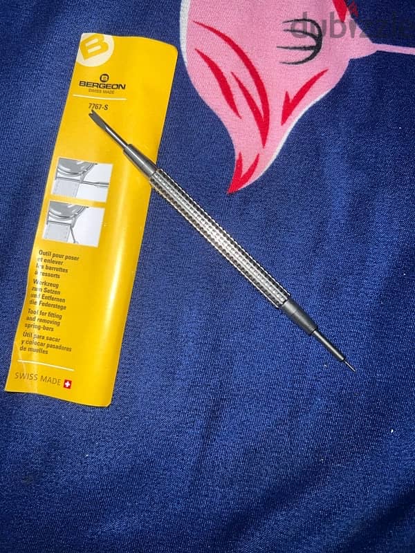 H&S 147pcs Watch Repair Kit + BERGEON 7767-S Spring Bar tool 5
