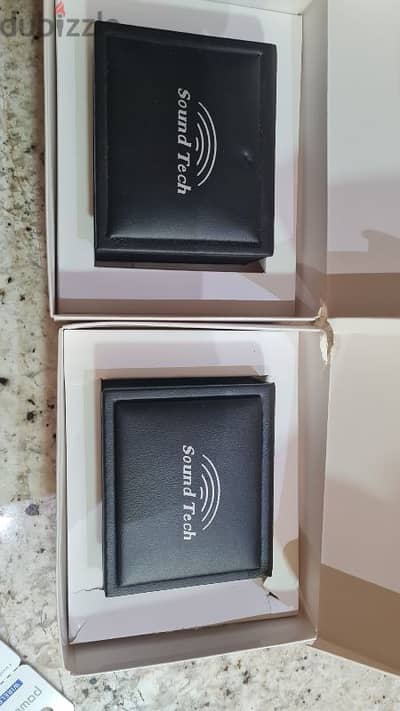 Sound Tech Hearing Aid 2 pieces - سماعه داخليه لضعف السمع