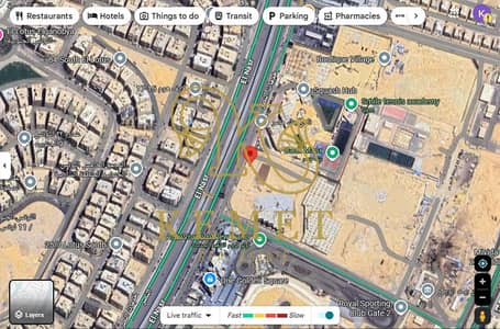 COMMERCIAL GROUND FOR SALE 181 SQ M DELIVERED 3 YEARS GOLDEN SQUARE BESIDE BANK MSR CLUB PRIME LOCATION NEW CAIRO