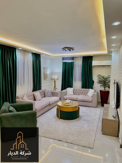 Luxury furnished apartment for rent on one of the most prestigious streets in Dokki, Mohi El Din Abu El-Ezz Street                                   .