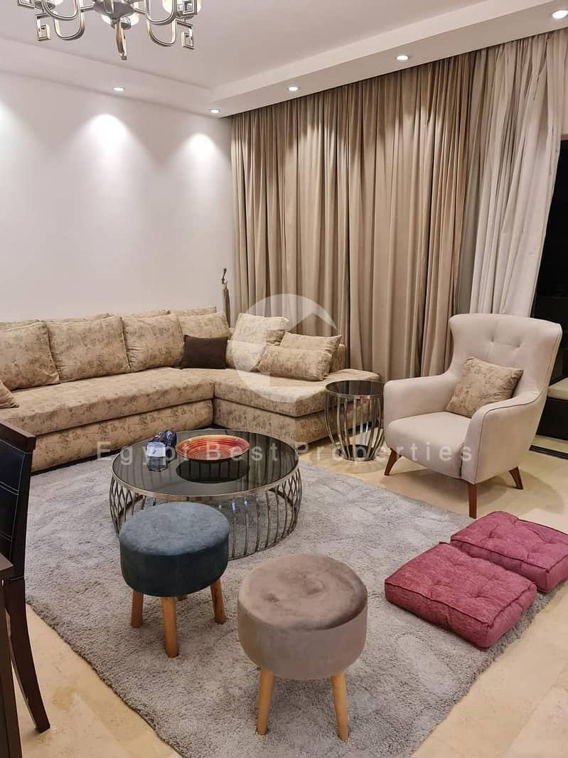 2 Bedrooms 144 sq.M Apartment for rent 70,000 EGP in Swan Lake Residences, 1st Settlement