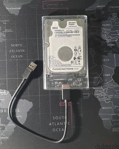 هارد خارجي ٥٠٠ جيجا بالراكه هيلث ١٠٠% والداتا هديه