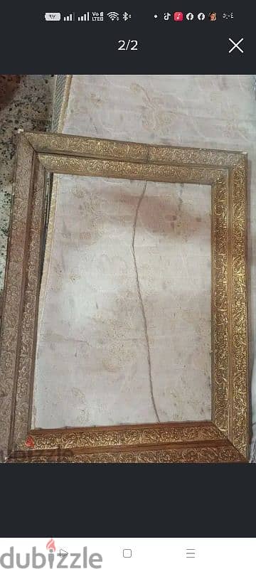 برواز من الزمن القديم عرض 90ف ارتفاع 65 بره بره جوه جوه 50ف70