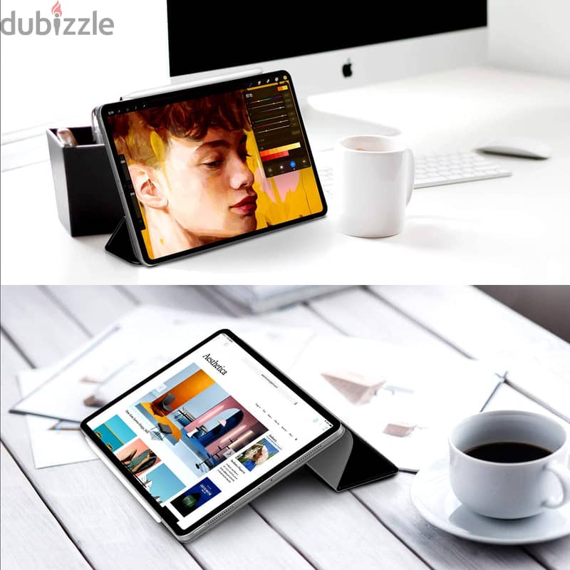MoKo Smart Folio Case Fit iPad Pro 12.9" 2018 8