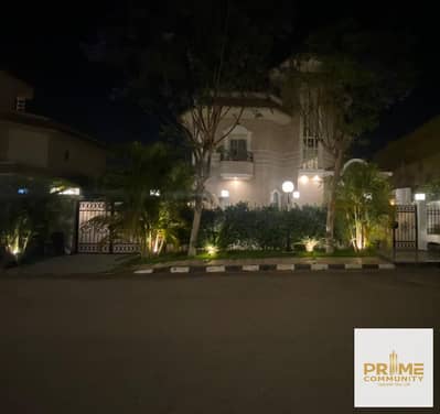 Villa standalone with private pool and ultra super lux finishing for sale in prime location in Mena garden city 6 October city