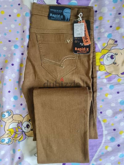 regular fit jeans بنطلون جينز