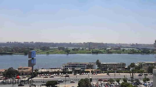 For daily and monthly rent furnished apartment Corniche of Maadi on the Nile first row