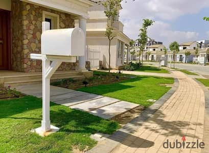 Any villa ready for viewing for sale in Mountain View 1 in front of Al Rehab - First Settlement - Cairo