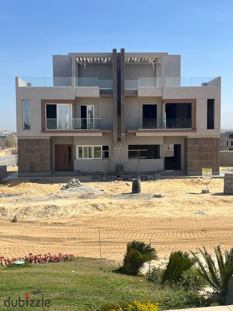 6 Bedrooms 286 sq.M Twinhouse for sale 9,100,000 EGP in Zayed Dunes Compound, Sheikh Zayed