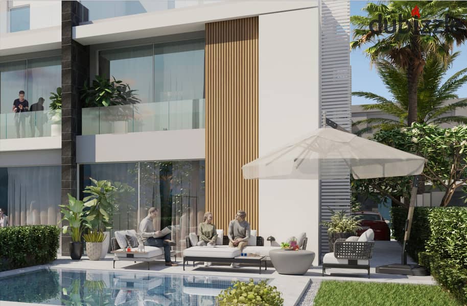3 Bedrooms 193 sq.M Townhouse for sale 18,000,000 EGP in El Patio Vera Compound, Sheikh Zayed