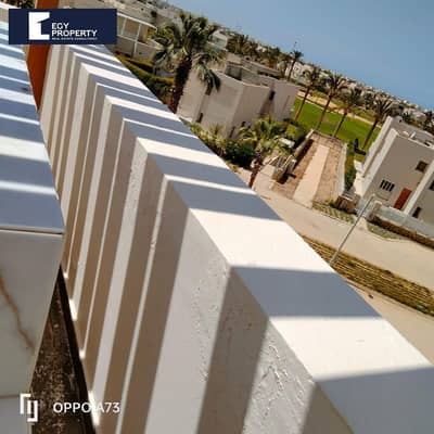 شاليه في هاسيندا باي  الساحب الشمالي جولف فيو مفروش بالكامل