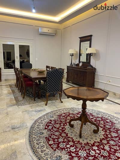 Fully furnished apartment for rent in West Golf – New Cairo