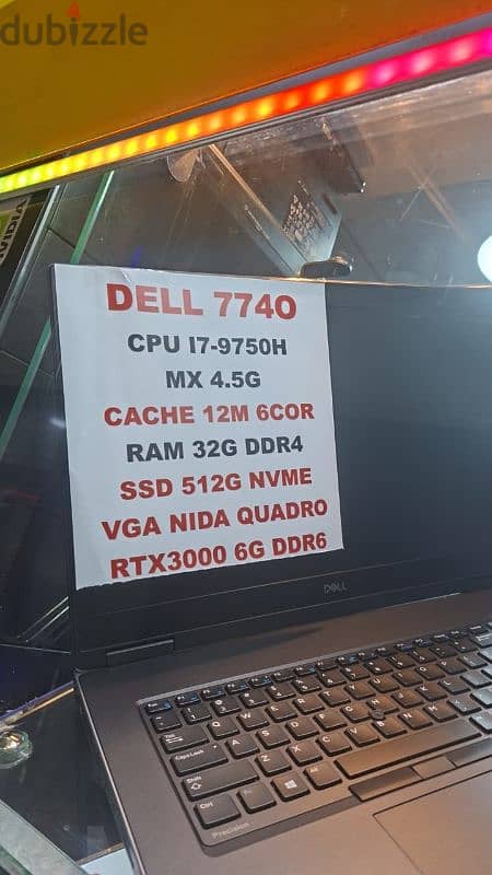 Dell Precision 7740 Workstation 6