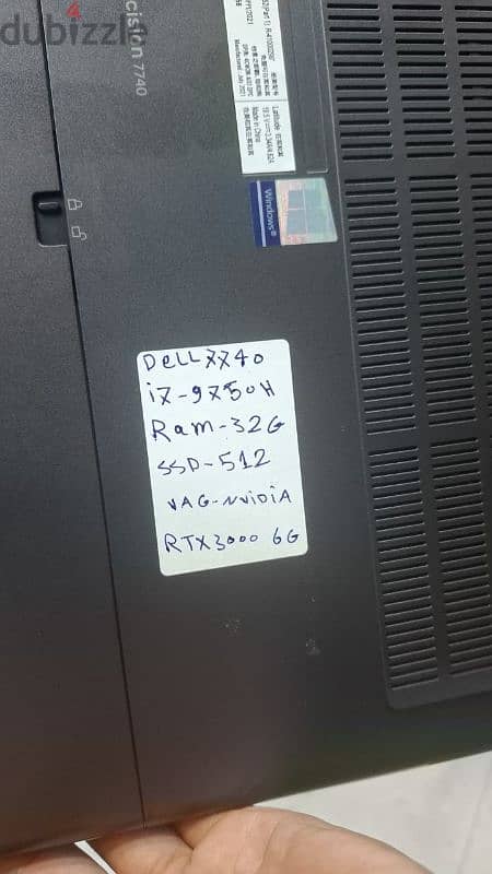 Dell Precision 7740 Workstation 7