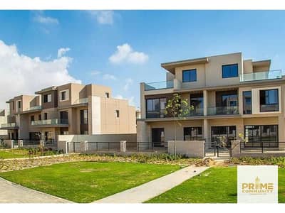 توين هاوس بموقع رائع وتم الاستلام ب (The Estate) سوديك للبيع بأقل سعر بزايد الجديدة Twin house for sale in The Estate Sodic New Zayed city