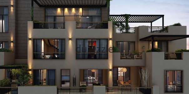 PentHouse with high-end finishing in the finest Sawiris projects next to Mall of Egypt