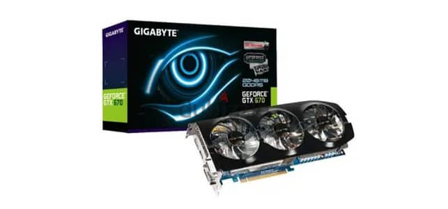GTX 670 2G DDR5