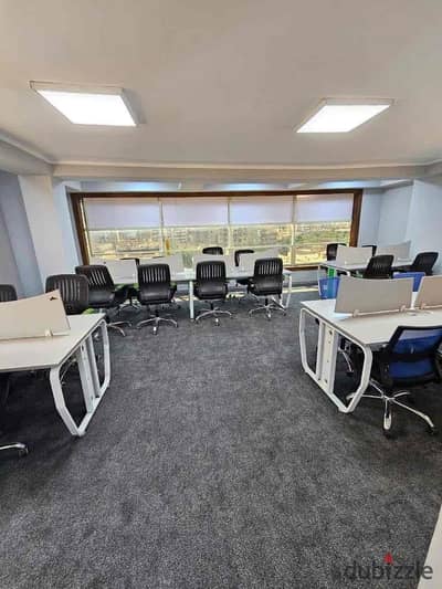 Furnished administrative office for rent in Maadi