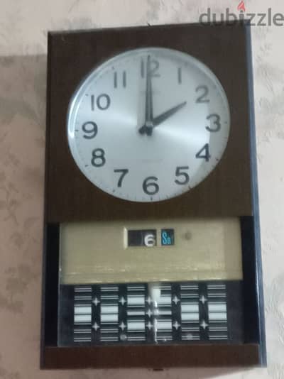 ساعة حائط ماركة SEIKO ياباني