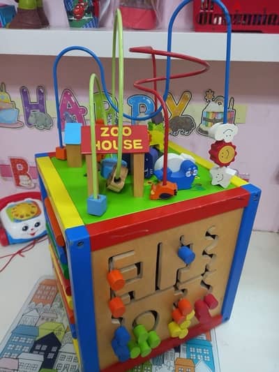 لعبه ذكاء وبيت حيوانات