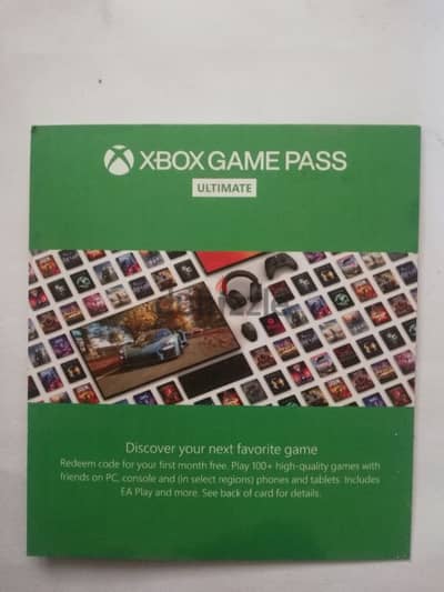 Xbox Game PAss Ultimate One month