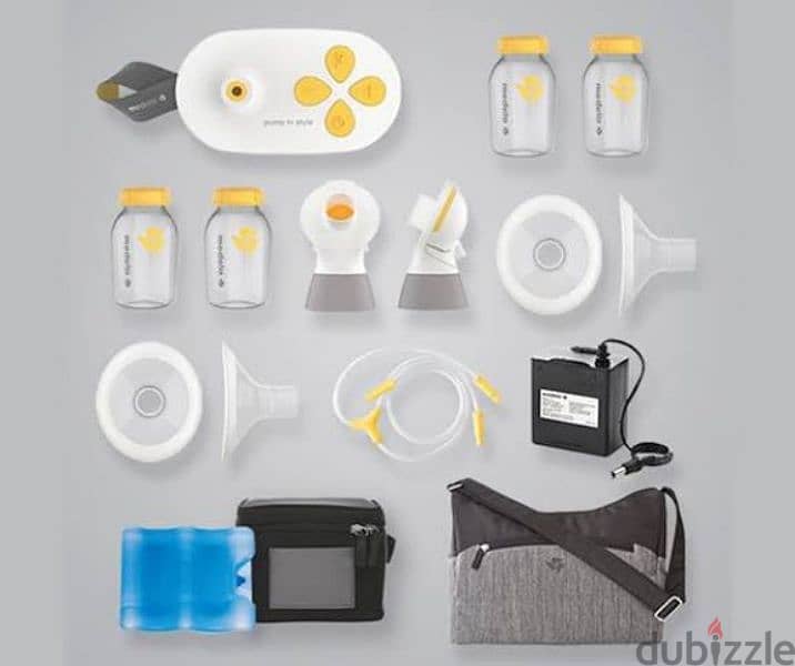 Medela double breast pump 4