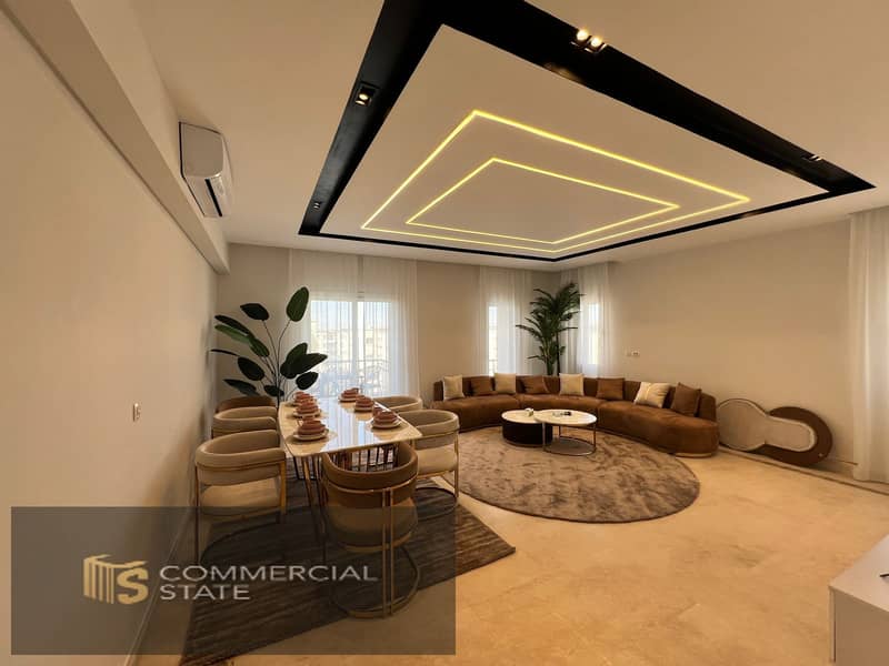 5 Bedrooms 200 sq.M Apartment for rent 125,000 EGP in Mivida Compound, 5th Settlement