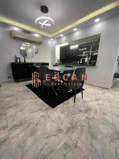 Furnished apartment for rent in Rehab, near services, prime location