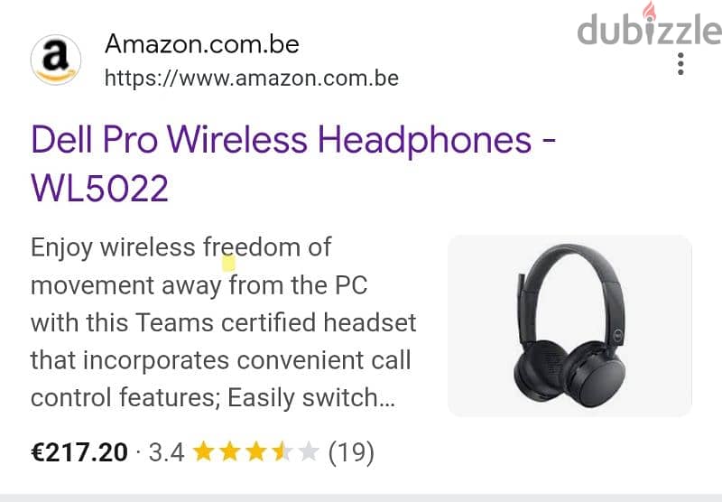 Dell Pro Wireless Headphones WL5022 5