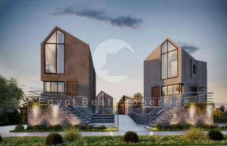 "Luxury villa for sale, delivery in one year, directly sea view, 5% down payment over 8 years