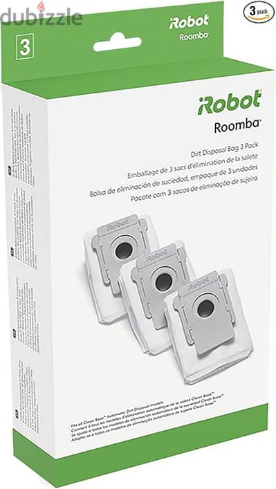 iRobot Replacement Parts - 3 Count (Pack of 1) Dirt Disposal Bags