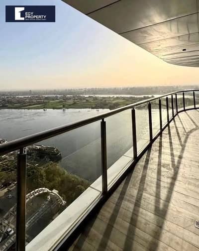 Direct on the Nile Fully Finished Apartment for Sale in Jirian - New Zayed