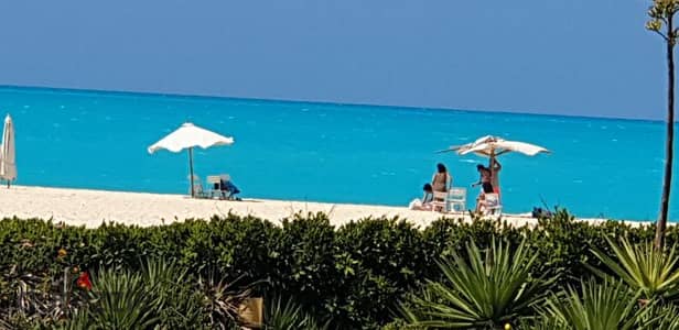عالبحر مباشره اول صف فرصه نادره 5 نوم رئيسيه بحمام خاص 3 معيشه ومطبخ مجهز بالكامل ومطبخ مربيه بحمام و70م تراس عالبحر مباشرة وحديقه عالبحر