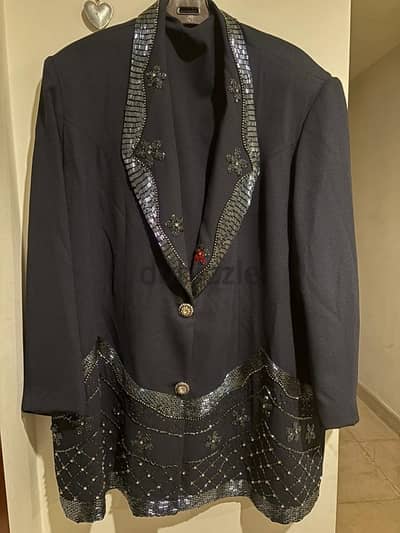 elegant dark blue set