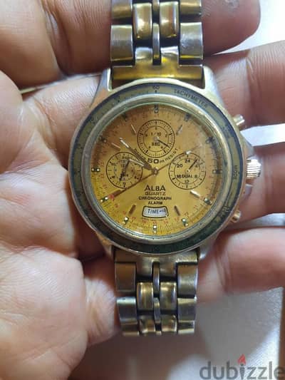 Alba Vary Rare original Watch Perptual Calender