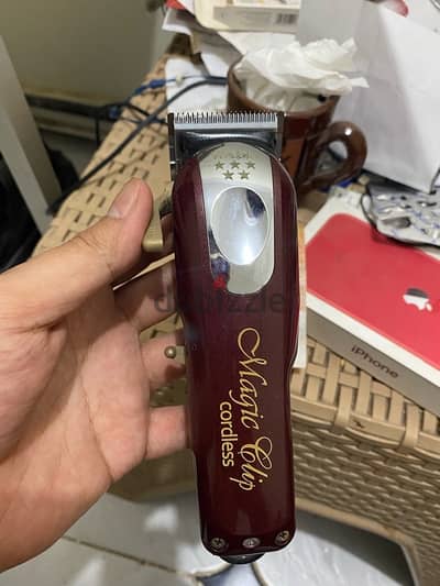 ماكينة حلاقة وأهل ماجيك كلاب wahl magic clip cordless