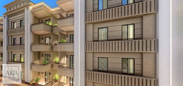 شــــقـــة 3 غرف من أكـــــ جروب للتنميـــة العقاريـــة ــــــــا بمســاحـ مميزة ــــة M²126 (بميدان أكــا) مباشرة داخل كمبوند بـــ وسط مدينة الغردقة