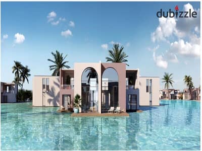 لوفت شاليه متشطب بالتكييفات للبيع في جون سوديك اطلالة مباشرة على البحيرة وموقع ممتاز استلام 2026