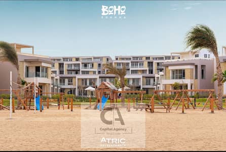 Chalet for sale, two rooms, immediate delivery, with a 35% cash discount, in the heart of Sokhna, minutes away from Porto Sokhna on Zaafarana Road | B