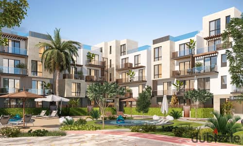 عمارة مشطبة بخدمات فندقية للبيع بالتقسيط علي اطول فترة في الشيخ زايد