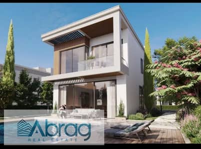 Luxury apartment for sale in Villaggio Compound with a 2.5% down payment and installments over 10 years
