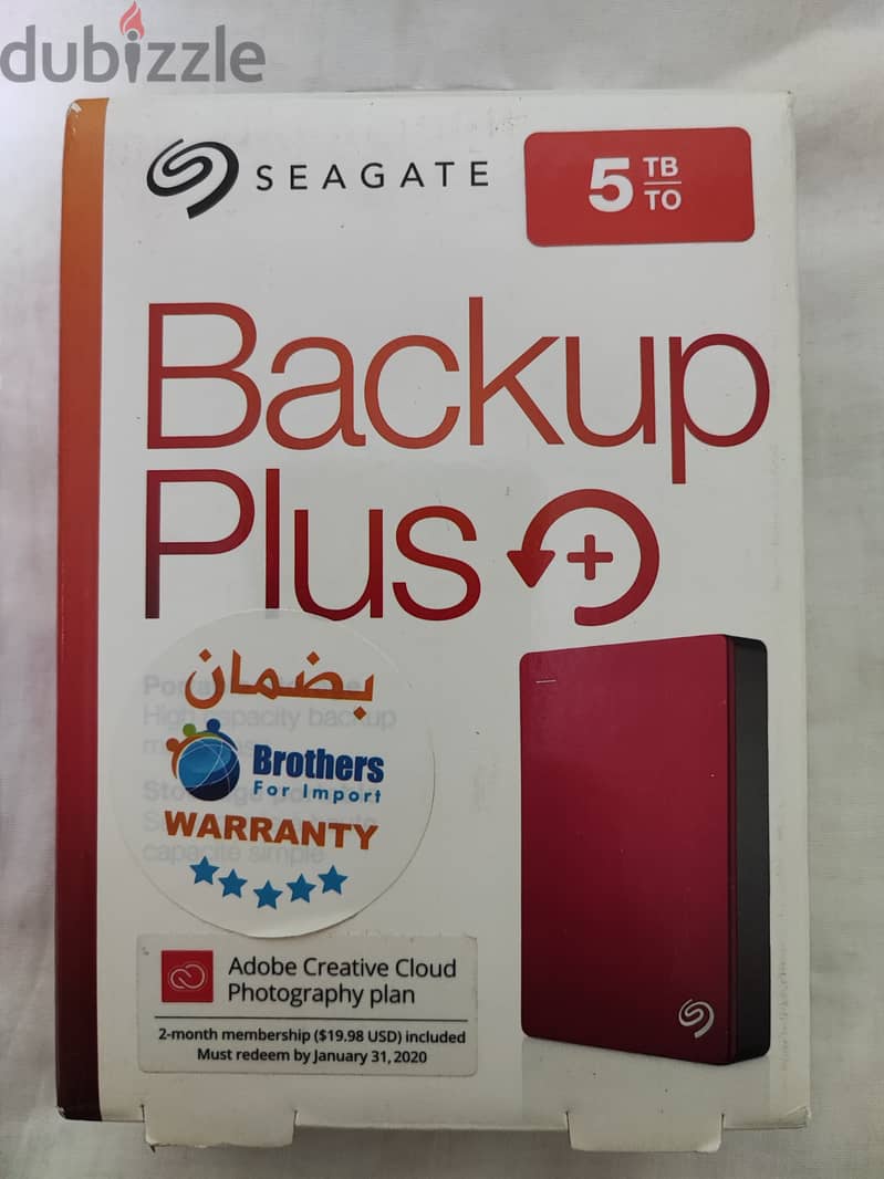 Seagate Backup Plus 5TB USB 3.0 Portable HDD (STDR5000203) 5