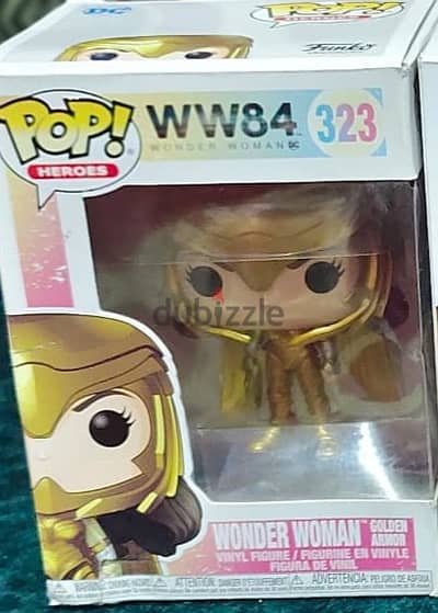 Wonder Woman Golden Armor WW84 Funko POP