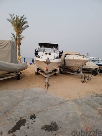 Bayliner fishing boat