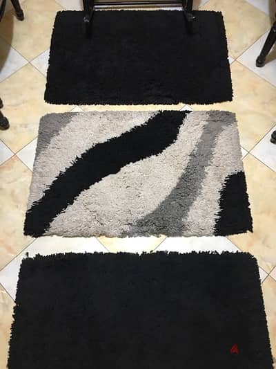 طقم سجاد شاج ٤ قطع