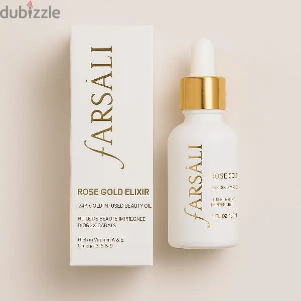 زيت "FARSÁLI ROSE GOLD ELIXIR"