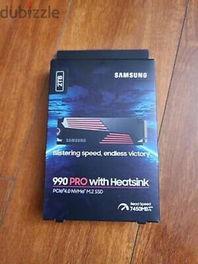 Samsung 990 PRO 2TB Internal SSD PCIe 4.0 NVMe Heatsink