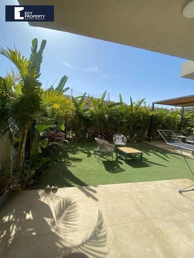 Apartment with a Private Garden for Sale in Galleria Moon Valley -New Cairo