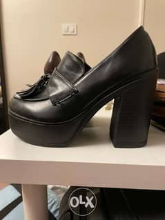 Marypaz black heeled shoes size 37 0